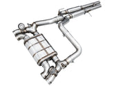 AWE SwitchPath Exhaust for Wrangler 392 - Quad BashGuards - Primary